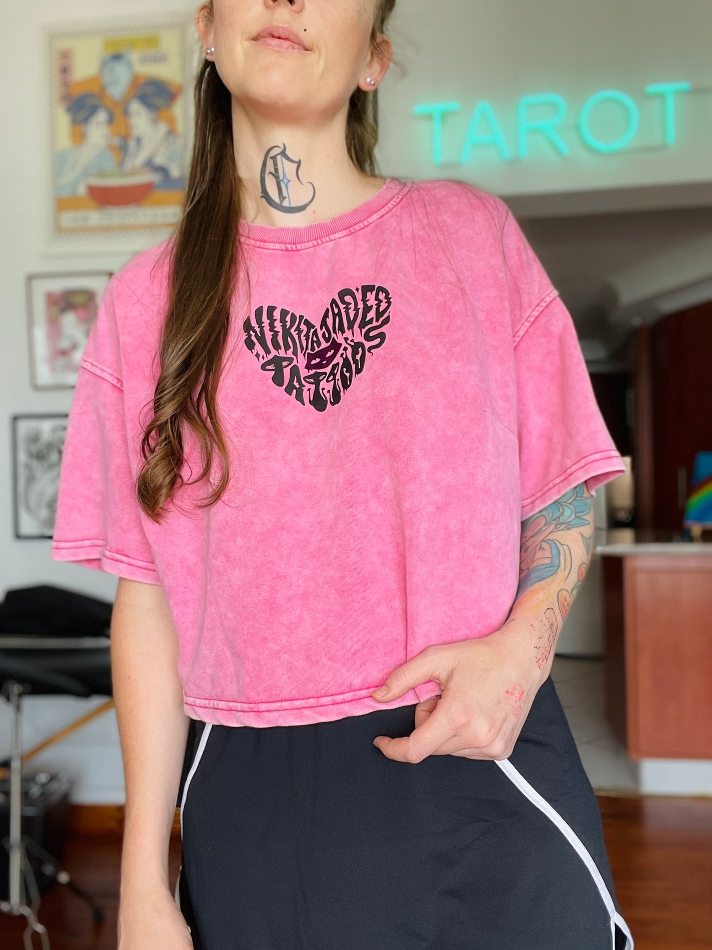 Oversized Crop T-Shirt