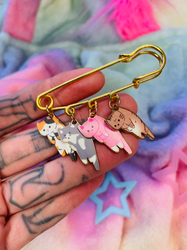 Hanging in there pin