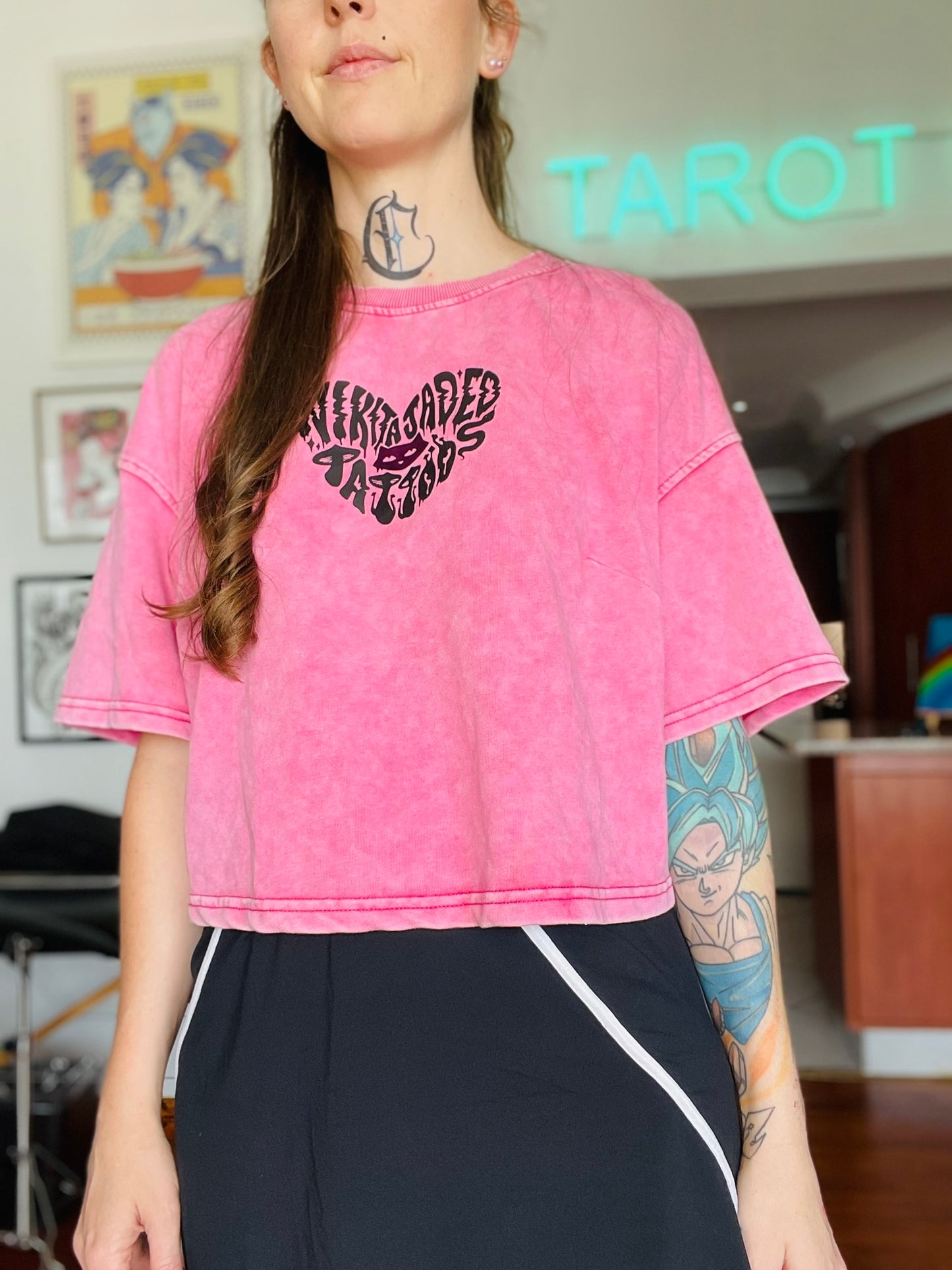 Oversized Crop T-Shirt