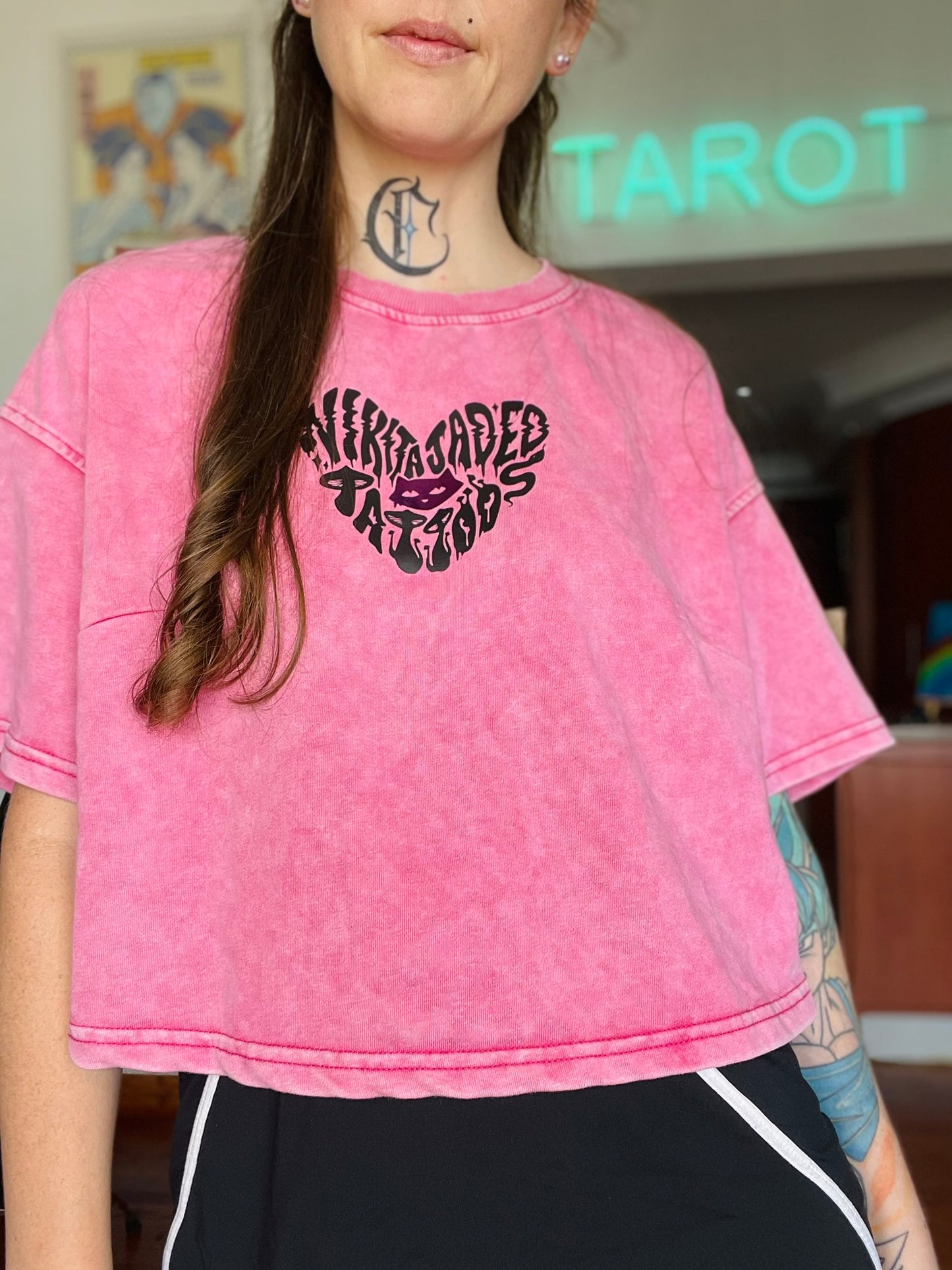 Oversized Crop T-Shirt