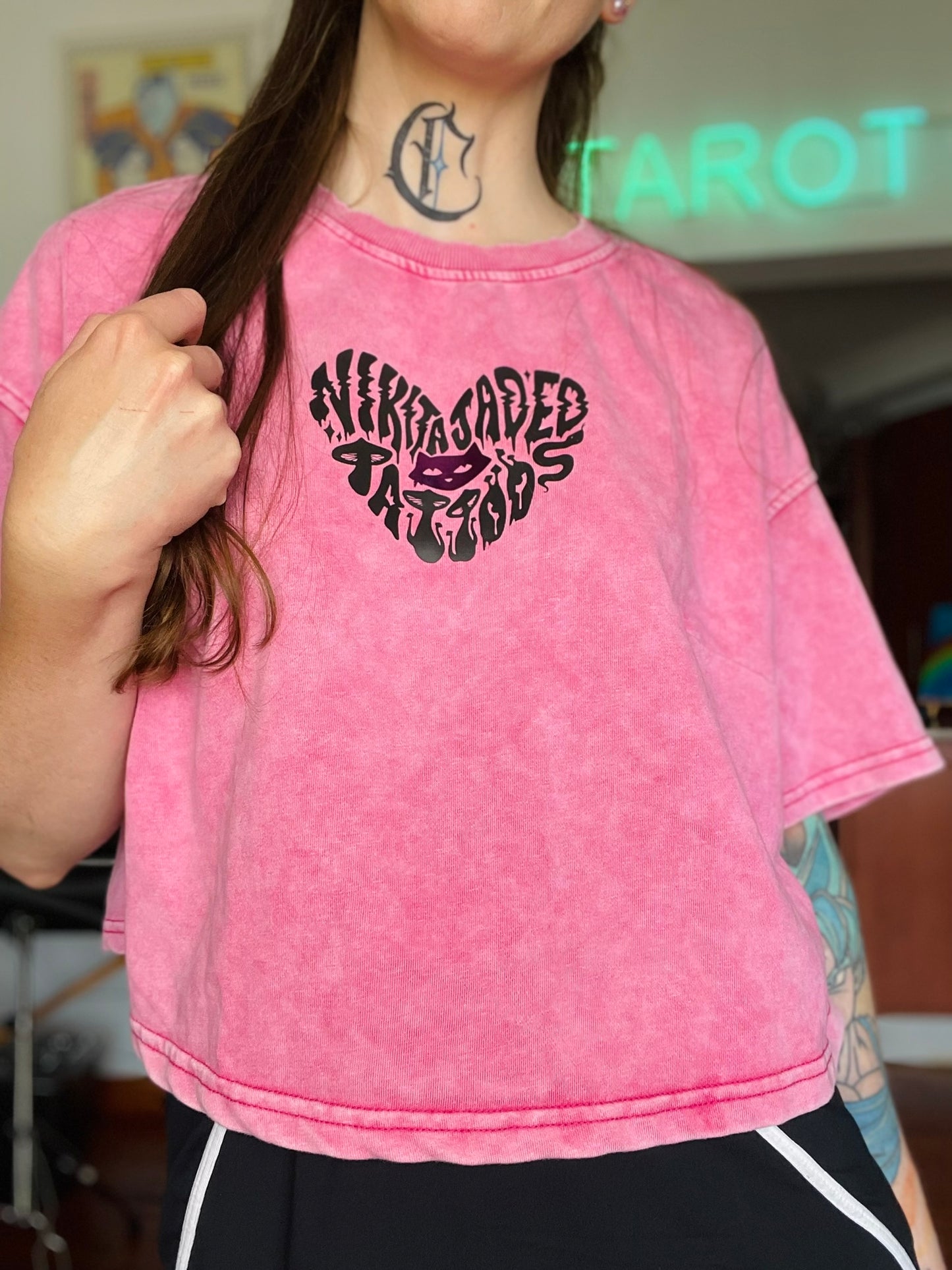 Oversized Crop T-Shirt