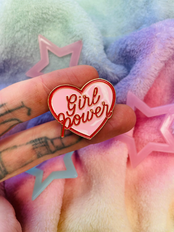 Girl Power Pin